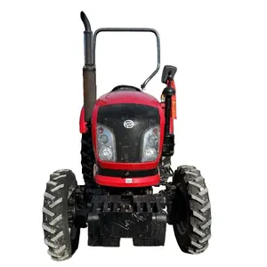 second hand Dongfeng 504 without cab lawn tractor 50 HP farming machinery agricultural