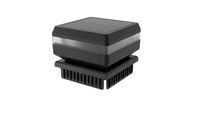 Lámpara Solar LED Moderna para Jardín, Impermeable IP65, con Base Múltiple, para Exteriores, con Batería, Certificación RoHS, para Portones/Vallas