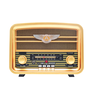 Caja de Música Antigua de Madera con Sonido de Alta Calidad, Diseño Único, Radio FM/AM/SW de 3 Bandas, Altavoz de Madera Recargable con Bluetooth, Reproductor <span class=keywords><strong>MP3</strong></span>, USB/TF, Radio Retro Vintage - Product Image 3