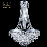Lustres suspendus en métal doré de luxe, lampes à suspension LED, luminaire de plafond pour centre de table de mariage, décorations de fête