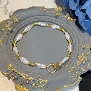 Bracelet baroque pour le corps entier, argent pur S925, bijoux en eau douce avec une forte brillance, nouveaux accessoires de mode - Product Image 2