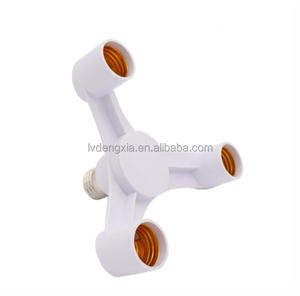 Adaptador de Base <span class=keywords><strong>E27</strong></span>, Divisor de Portalámparas <span class=keywords><strong>E27</strong></span> a <span class=keywords><strong>E27</strong></span>, Soporte para Bombilla <span class=keywords><strong>LED</strong></span> 6 en 1, Convertidor de Base para Bombilla <span class=keywords><strong>LED</strong></span> - Product Image 4
