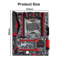 Carte mère HUANANZHI X99-AD3 DDR3 ATX pour PC de jeu, prend en charge le processeur LGA 2011-3, la mémoire du serveur