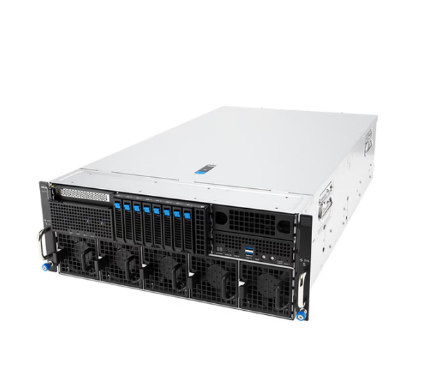 High Performance ESC8000A-E13P 4U Rack Server with 2 CPU and 24 Memory Slots AI 8 GPU Server ESC8000A-E13P