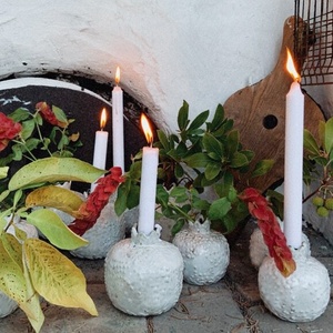 Vacances personnalisées <span class=keywords><strong>Yalda</strong></span> prospérité décor à la maison en céramique fruit bourgeon vase et chandelier grenade bougeoir votif - Product Image 4