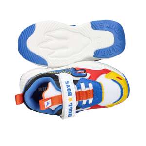 Bull Boys Kids' Sneakers White <b>Light</b> Blue 29 Chunky Shoes <b>Dinosaur</b> Design - Product Image 5