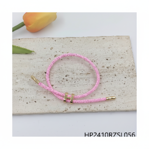 Bracciale a catena metallico regolabile da donna accessorio regalo per gioielli alla moda - Product Image 1