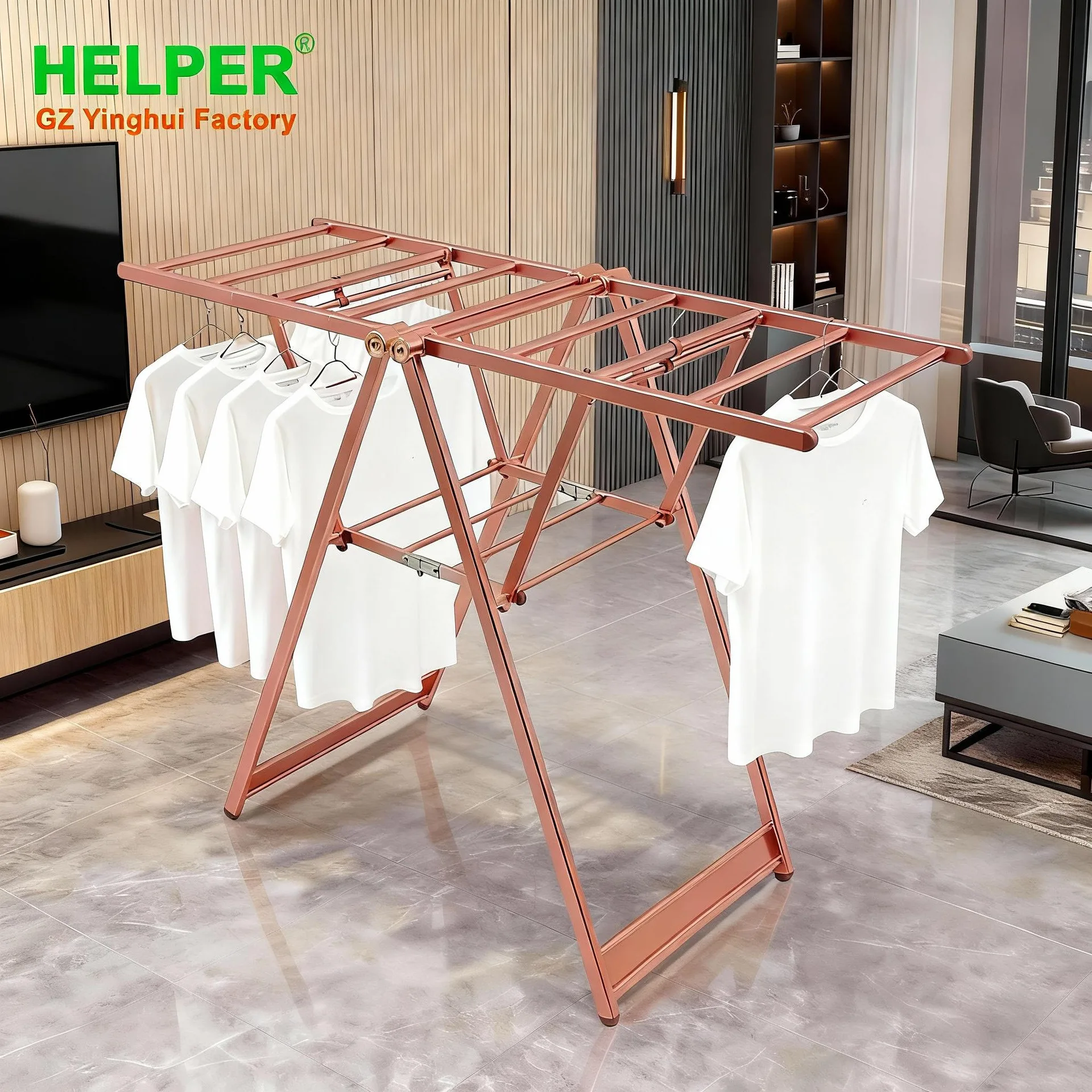 [Alliage d'aluminium] Or rose 1,35 m [Promotionnel]