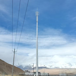 Torre de Comunicación de Acero de Tubo Único Personalizable con Galvanizado en Caliente, Material Q420B/Q355B/Q235B, Marca <span class=keywords><strong>Guanchen</strong></span> - Product Image 6