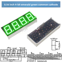 Maßgefertigtes TFT Digital-Röhren-Display-Modul Hochhelligkeits-LCD-Bildschirm Universelles Public-Mode-Panel für Industrieanlagen