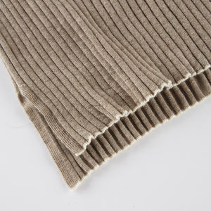 สเวตเตอร์แคชเมียร์สำหรับผู้หญิงเสื้อสเวตเตอร์ถักแบบสวมหัวไร้ตะเข็บ - Product Image 5