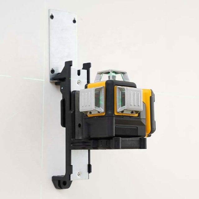 High-End 3D Green Beam Self-Leveling 360 Degrees Horizontal and Vertical 12 Lines Laser Level