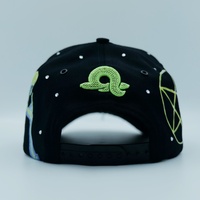 Gorra de Béisbol Personalizada Estilo Urbano Dobby, 5 Paneles, Algodón, Cierre a Presión, Bordado e Impresión, Unisex
