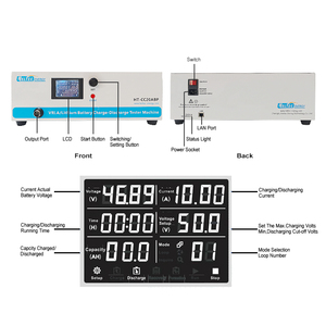 Probador de Carga y Descarga de Baterías para Todo Tipo de Baterías de Litio, Lifepo4, NiMH, Plomo-Ácido, 30V, 99V, Compatible con PC - Product Image 3