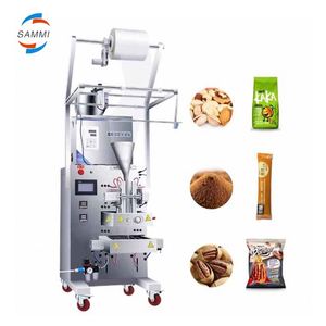 Máquina de envasado de sellado de 4 lados Máquina automática de llenado y envasado de cacahuetes tostados Máquina de envasado de aperitivos - Product Image 2