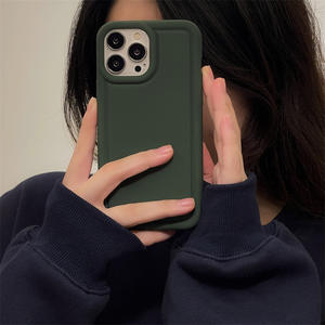 Custodia per telefono Soft Touch con cuscino d'aria alla moda per <span class=keywords><strong>iphone</strong></span> 11 12 13 14 <span class=keywords><strong>XS</strong></span> <span class=keywords><strong>MAX</strong></span> Anti-caduta <span class=keywords><strong>Cover</strong></span> per cellulare posteriore in Silicone - Product Image 6