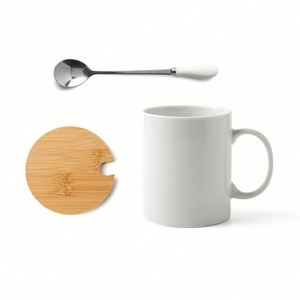 Design Factory Outlet Wholesale 11 oz <b>Handmade</b> Personalized Customizable <b>Ceramic</b> <b>Mugs</b> Cups with Lid - Product Image 2