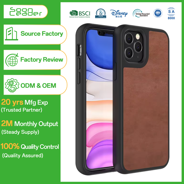 Soonleader High Bulk Hot Selling Microfiber Shockproof Raised Lips Protection Phone Cover for 11 Series Mobile Phone Case