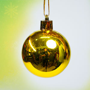 Adornos Navideños de Moda, Adornos Decorativos de Plástico, Bolas Navideñas Coloridas - Product Image 5