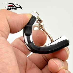 Llavero con Forma de Aletas de Aleación, Colgante de Buceo, Adorno, Recuerdo de Buceo, Tirador de Cremallera KEEP DIVING PS 033 - Product Image 3