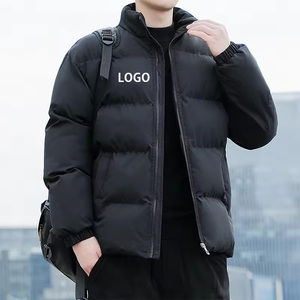 Giacca Invernale da Uomo Classica alla Moda a Tinta Unita, Collo Alto, Calda e Casual, Prezzo di Fabbrica - Product Image 1