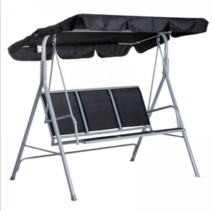 Hamac d'extérieur en métal Rock, chaise à bascule, Patio, <span class=keywords><strong>banc</strong></span> de jardin, 3 places - Product Image 6