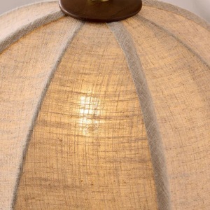 Lámpara de Mesa de Madera Maciza LED E27 con Interruptor, Color Marrón Oscuro, de un Solo Cabezal, para Sala de Estar, Dormitorio o Escritorio - Product Image 2