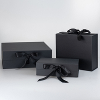 Boîte cadeau rigide en carton avec logo personnalisé en feuille d'or, fermeture magnétique, emballage rigide pliable pour chaussures et vêtements haut de gamme