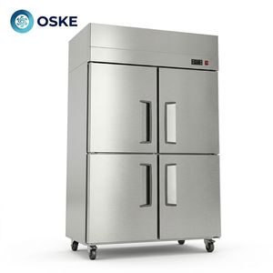 Refrigerador Móvil Vertical con Ruedas, Unidad <span class=keywords><strong>de</strong></span> Almacenamiento Vertical Fácil <span class=keywords><strong>de</strong></span> Mover para Catering al Aire Libre, Puesto <span class=keywords><strong>de</strong></span> Comida Temporal - Product Image 1
