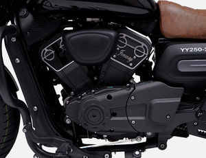 Scooter à essence EEC DOT 250cc, moto rétro à essence, 6 vitesses, vitesse variable, moto à grande vitesse - Product Image 6