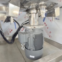 Émulsifiant d'homogénéisation sous vide de type hydraulique 500L cosmétique Mayonnaise Lotion pommade homogénéisateur émulsification mélangeur Machine