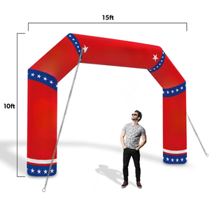 Arcos Inflables Portátiles para <span class=keywords><strong>Publicidad</strong></span> 2025, Línea <span class=keywords><strong>de</strong></span> Meta y Salida, Eventos Deportivos, Patrocinadores <span class=keywords><strong>de</strong></span> Carreras, Arco Inflable para Exteriores - Product Image 2