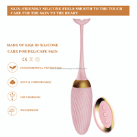 Kabelloses Ferngesteuertes Vibrations-Springeier Erwachsenen-Masturbationsgerät Tragbare Analplugs Vibrator für Frauen
