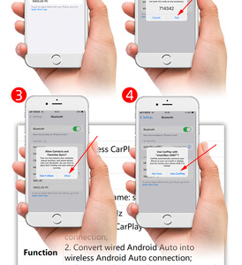 Bqcc Carplay adapter không dây & USB kết nối cho BMW Audi Benz Ford với <span class=keywords><strong>iPhone</strong></span> & Android khả năng tương thích - Product Image 6