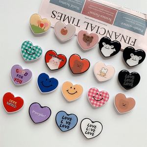Wholesale High Quality Custom logo Griptok Acrylic Eject Mobile <b>Phone</b> <b>Holder</b> With Cute Design <b>Phone</b> Socket for Cell <b>Phone</b> Grips - Product Image 4