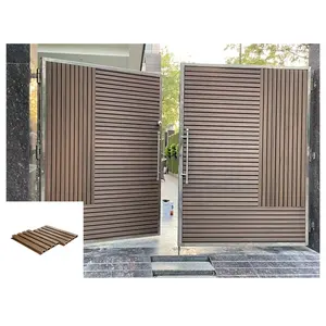 Bahan Panel Komposit Aluminium Dinding Eksterior Ringan Modern Terbaru