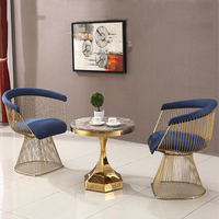Petit meuble d'angle moderne en acier inoxydable, livraison gratuite, table basse de luxe, en marbre, pour salon