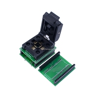 Adaptador de programador de IC TQFP32 QFP32 a DIP32, zócalo de prueba de chip SA663, base de grabación para circuitos integrados
