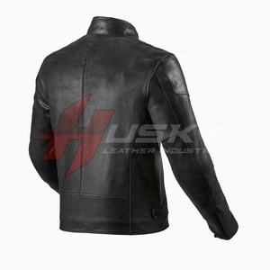 2023 Top vente conception personnalisée veste de course qualité supérieure en cuir véritable imperméable coupe-vent Auto grande taille vêtements de sport - Product Image 3