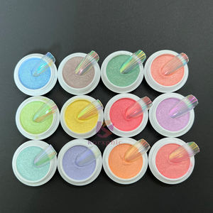 Glace belle <span class=keywords><strong>lavande</strong></span> néon coquille ongles Aurora poudre - Product Image 3