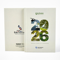 Échantillon Gratuit - Carnet de Voyage de Luxe Personnalisé pour Réunions d'Affaires, Journal Intime Imprimé à Couverture Rigide, Agenda Hebdomadaire pour l'École