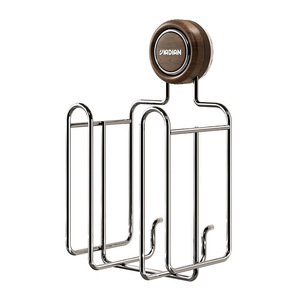 Hinayana Wall Mounted Tissue Holder Stainless Steel No Drill Required For Bathroom Kitchen Paper Wet Wipes Storage Rack - Product Image 5