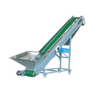 Different Sizes High Efficiency Hopper Belt Conveyor with Factory Price