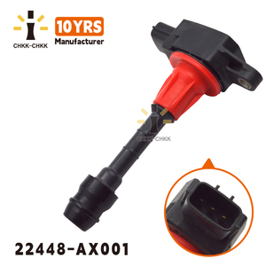 22448-AX001 vendita calda qualità bobina di accensione per <span class=keywords><strong>Nissan</strong></span> 2003-2010 marzo 1.2 1.0 Micra K12 <span class=keywords><strong>Note</strong></span> E11 1.4 22448-AX001 - Product Image 1