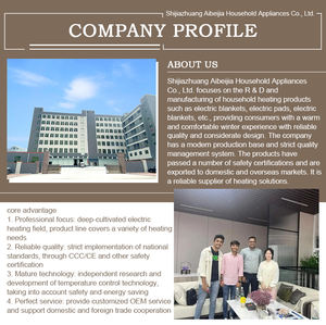 Chaussons chauffants électriques pour chambre à coucher d'hiver <span class=keywords><strong>avec</strong></span> protection contre la surchauffe et thermostat réglable, lavables, portables, en tissu doux - Product Image 5