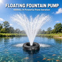 Pompe à oxygénation pour bassin COP-20000, pompe à eau flottante circulante, grande pompe de fontaine pour aménagement paysager