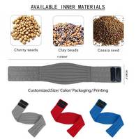 Produits en ligne Enveloppe chauffante humide Ceinture de taille micro-ondable Packs de chaleur humide pour le soulagement de la douleur au ventre