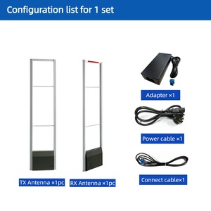 Supermercato di ingresso cancello metal detector antenna per mall negozi di sicurezza rf - Product Image 3