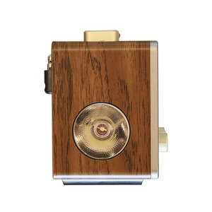 Récepteur radio en bois rétro multi-bandes RS-651BTS Vintage de bonne qualité avec lecteur de musique Blueteeth Torch Light - Product Image 4