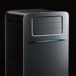 Mini climatiseur 5200 BTU avec fonction de balayage automatique, ventilateur d'air conditionné historique avec roues - Product Image 2